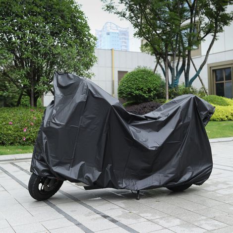 XEPHO Housse velo protection superieure contre la pluie soleil adaptation universelle bache velo exterieur housse de velo protection velo (1/4)