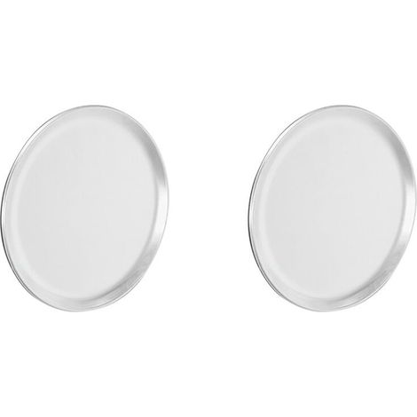 2X Plat/Plateau à Pizza, Bord Étroit, Aluminium, 16 Pouces