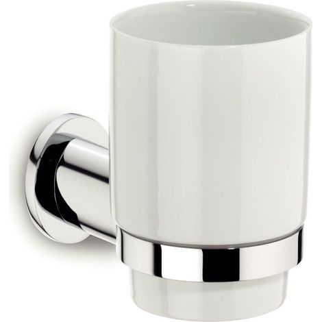 Taza para cepillo de dientes Kela Makira, diámetro 7x10 cm (1/5)