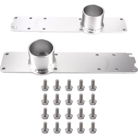 Collecteur d'admission en alliage d'aluminium avec boulons F81Z-9E434-DA pour Ford F250 F350 F450 F550 7.3L 96-03Silver. (1/5)