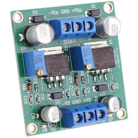 Module Alimentation Réglable LM317/LM337 Régulateur Double Tension Haute Stabilité Faible Bruit pour Laboratoire Électronique et Projets (1/5)
