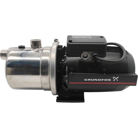 Grundfos – Pompe de surface auto-amorçante JP454 – 1,13 kW – Débit 4,5 m3/h – Monophasé 220V – Pour eau claire et irrigation