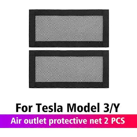 Cache-aération sous siège pour Tesla Model 3 et Model Y (2021-2022) : accessoire de décoration intérieure anti-obstruction.