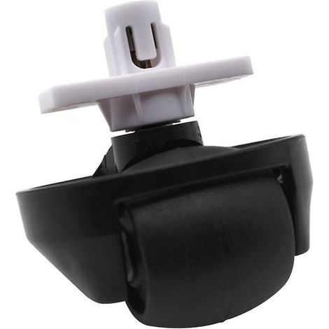 Roue Universelle - Pour Robot Aspirateur Roborock S65 S55 Max S65 Pure S45 Max S7 S75 S7 Max T7S Plus G10 - Blanc Noir - 1 Pièce (1/5)