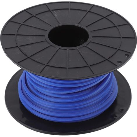 Cordon de Tondeuse à Gazon, Cordon Carré en Nylon de 4 Mm pour Tondeuse à Gazon pour Coupe Lourde et Jardinage à L Terme Facile à Remplacer (1/5)