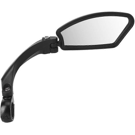 Rétroviseur rétroréfléchissant pliable en acier inoxydable, accessoire vélo pour guidon de bicyclette (1/5)
