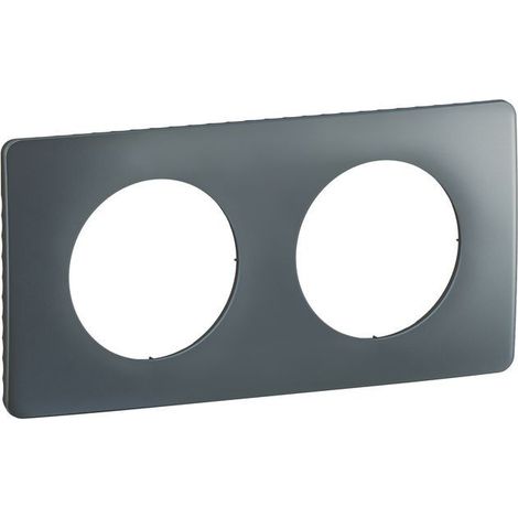 Plaque de finition 2 postes - Céliane 2024 - CP0902 - Legrand - Bleu orage