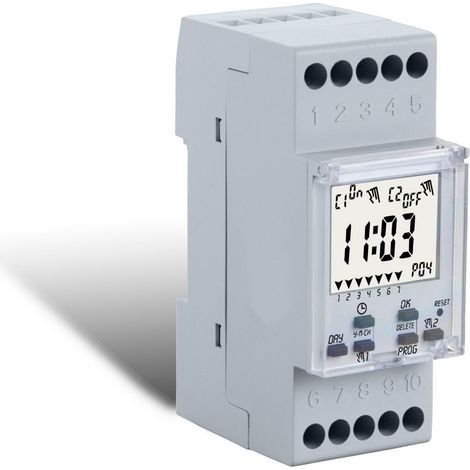 Wallair 1IO7281 Temporizzatore digitale Settimanale 3500 W IP20 Riserva di carica (1/5)