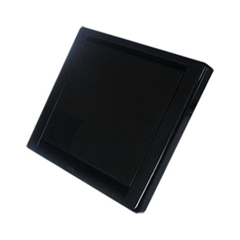Prise Quadra carrée - couleur au choix - noire