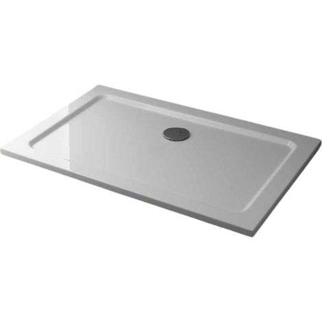 Piatto doccia quickr 800x800 quadrato bianco effetto pietra glass 1989 gdt033000