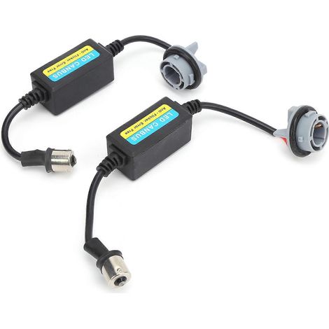 2 Stück 1156 LED-Decoderlampe, Warnbirne, Canbus-Fehlerunterdrücker, 12 V für Auto