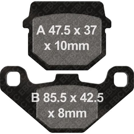 Pastillas de freno para scooter EBC SFA083/2 (juego para 1 disco)