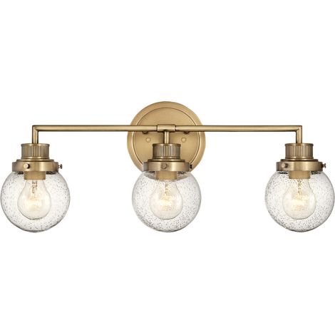 Elstead Hinkley Poppy Lampada da parete per bagno Heritage Ottone, IP44 (1/5)