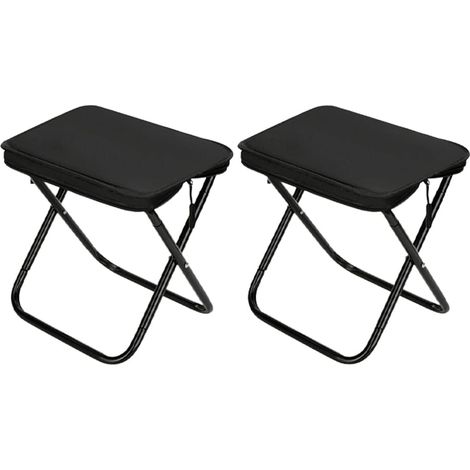 Trousse à Crayons D'Extérieur, Mini Tabouret, Tabouret de Camping et de Pêche, Voyage et Loisirs, Trousse à Crayons, Chaise Noire (1/5)