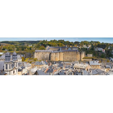 Tableau sur toile panorama Sedan 45x135 cm - Impression sur Toile Murale Décorative - Image imprimée en HD sur Toile - Toile sur Châssis en Bois FSC - Fabriqué en France (1/5)