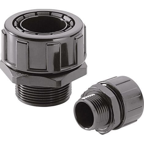 55502442 SILVYN® MPC M16.2 GY Raccord de tuyau gris M16 12 mm droit 1 pc(s) X75696