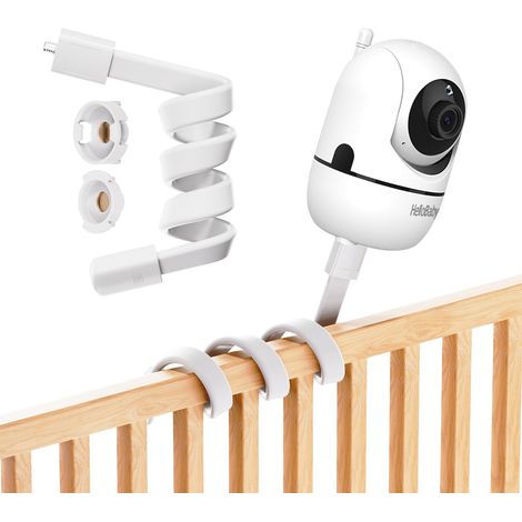 Support de câble flexible pour moniteur de bébé compatible avec HB6550/HB6550 Pro/HB65/HB66/HB248/HB40/HB6339/HB6081 et appareils photo avec filetage 1/4 – 40 cm col de cygne flexible (1/5)