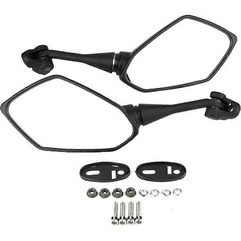 2 rétroviseurs latéraux réfléchissants de course modifiés pour moto Honda CBR600 CBR900 (1/4)