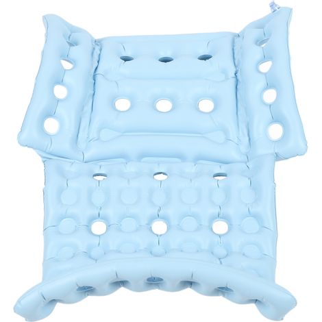 Coussin gonflable anti-escarres pour fauteuil roulant senior, dossier respirant, idéal pour le bureau (1/5)