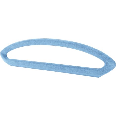 Console centrale garniture de bouche d'aération AC en daim bleu ciel, protection décorative compatible Subaru BRZ 2013-2020 (1/5)