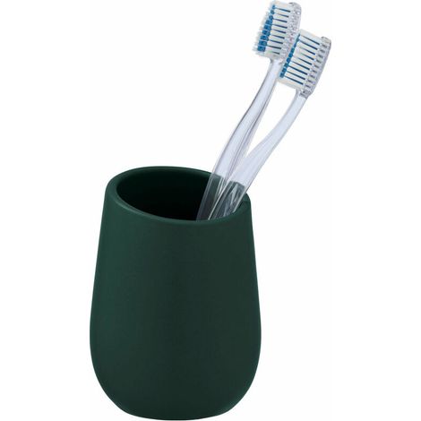 Tasse en céramique pour brosses BADI, gris, (1/3)