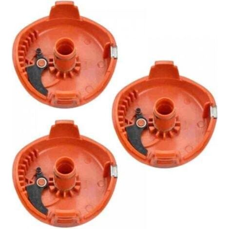 3Pcs Accessoires de tondeuse à gazon A6486/90583594 couvercle de bobine de remplacement (1/2)