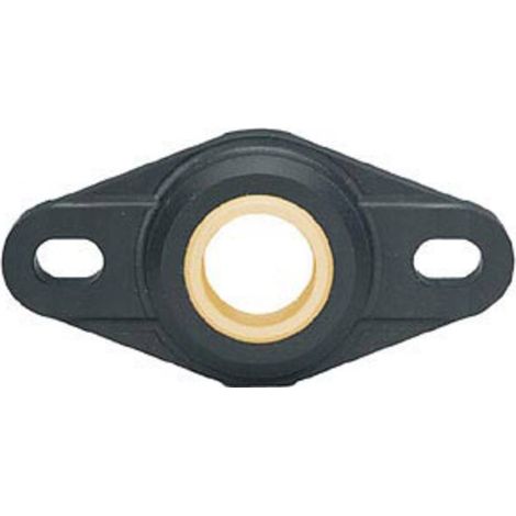 igus EFOM-08 Supporto flangiato Ø foro 8 mm Distanza tra i fori 31 mm (1/3)
