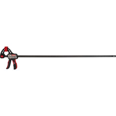 STIER Einhandzwinge, 900 mm Spannweite, 80 mm Ausladung, zum Spannen und Spreizen, ergonomisch geformter Griff