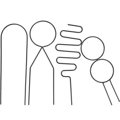 Support pour plantes grimpantes grimpantes de jardin (lot de 12) (1/5)