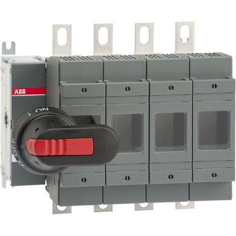 Inter.Sec. Fusible DIN frontal 200A 4Pôles poignée sur Porte 1SCA022725R4750 ABB 923392