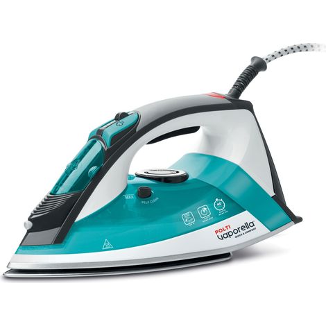 Polti Vaporella Quick & Comfort QC120 fer à repasser noir turquoise (1/5)