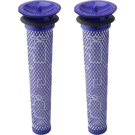 Confezione da 2 prefiltri di ricambio per Dyson DC59, DC62, DC74, V6, V7, V8. (1/4)
