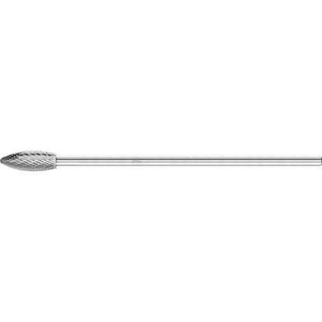 PFERD TOOLS Hartmetall Frässtift Flamme B Ø 12x30mm Schaft-Ø 6x150mm Z3P universal mittel kreuzverzahnt (1/2)