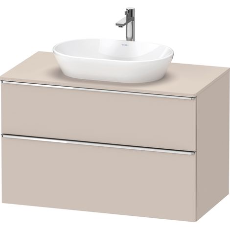 Duravit D-Neo, sous-vasque en console suspendue, 1000x664x550mm,