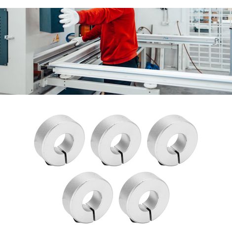 5 bagues de retenue d'axe optique SC 2/3", bague de verrouillage, bague de limitation d'ouverture pour arbre de tête de scie SC, manchon de fixation (1/5)