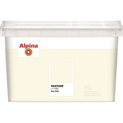 Alpina Wandfarbe Pantone matt sea salt 2,5 L Wandfarbe (1/3)