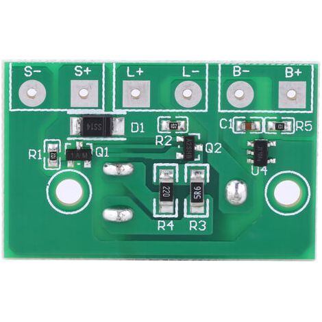 Steuerplatine für Solarlampen-Controller-Modul mit Schalter für 3,7-V-Lithiumbatterie (1/5)