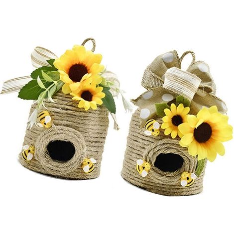 Decorazioni a forma di alveare, confezione da 2 casette - Set 14 9 (1/2)