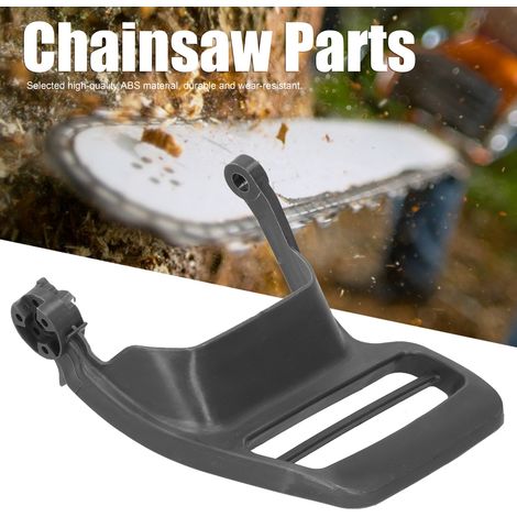 Protection de poignée et déflecteur de frein de chaîne, accessoire pour tronçonneuse compatible avec Husqvarna 435, 440, 445 et 450 (1/5)