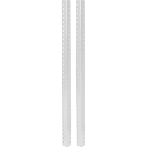 2 pièces Profilé Alu L Cornière Robotique 34 Trous 12x12mm 3103-0034-0280 (1/5)