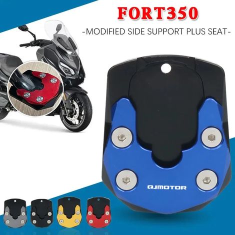 Béquille latérale d'extension CNC en titane pour moto QJMOTOR FORT350 FORT 350 2022 maxpower (1/4)