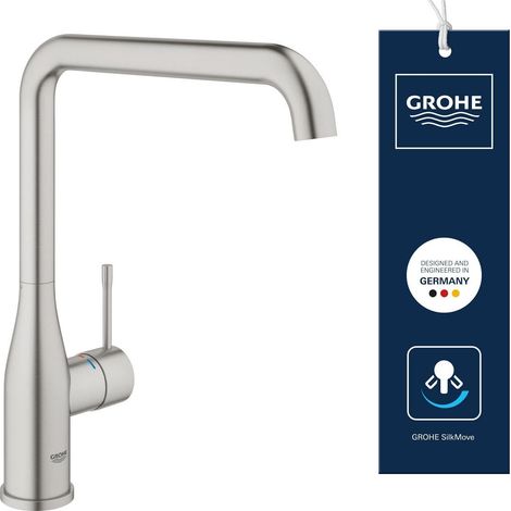 Mitigeur Robinet pour Evier de Cuisine (Bec Haut, Zone de rotation 360°), Supersteel, 30269DC0 (1/5)