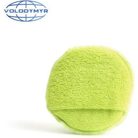 5pcs orange -Tampons applicateurs de cire avec poche,5 pièces,éponge en mousse pour voiture,tampon de nettoyage de détail,poliss (1/4)