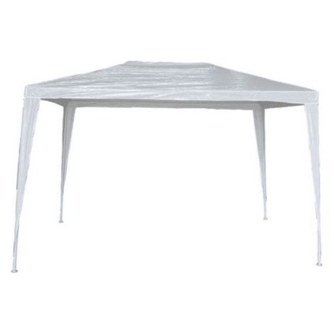 GAZEBO 3X4 MT SMONTABILE METALLO POLIETILENE GIARDINO ESTERNO BIANCO 107mc