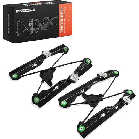 Regulador de ventana, compatible con Porsche Cayenne 92A, eléctrico, posición trasera izquierda, plástico de alta calidad, diseñado para vehículos con volante a la izquierda. (1/5)