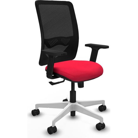 Silla de oficina piqueras y crespo Zulema negro reposabrazos ajustables (1/2)