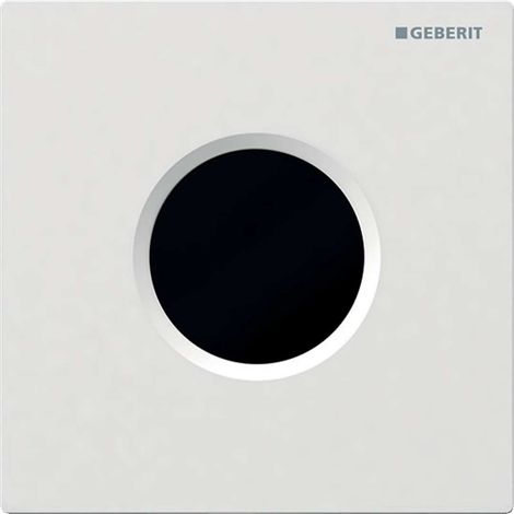 Geberit - Azionamento elettronico del risciacquo in urinali tipo 01, alimentazione a rete, bianco alpino 116.021.11.5 (1/3)
