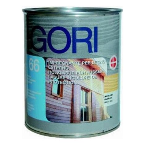 GORI 66 ALL-ROUND - 7809 Mogano 0,75 L - Impregnante di finitura per legno esterno