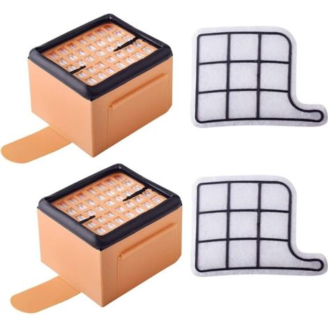 4 Filters for Folletto VK135, VK136 Vacuum Cleaner Replacement Parts (1/5)
