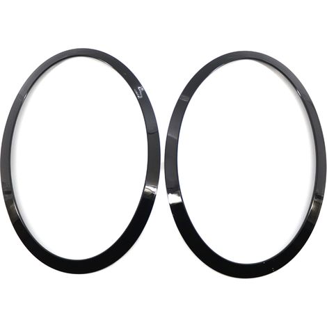 Headlight Trim Ring 2pcs Replacement for BMW MINI COOPER F55/F56/F57 2014-2021 OEM 51137300631, 51137300632, 51712355791, 51712355798 (1/5)
